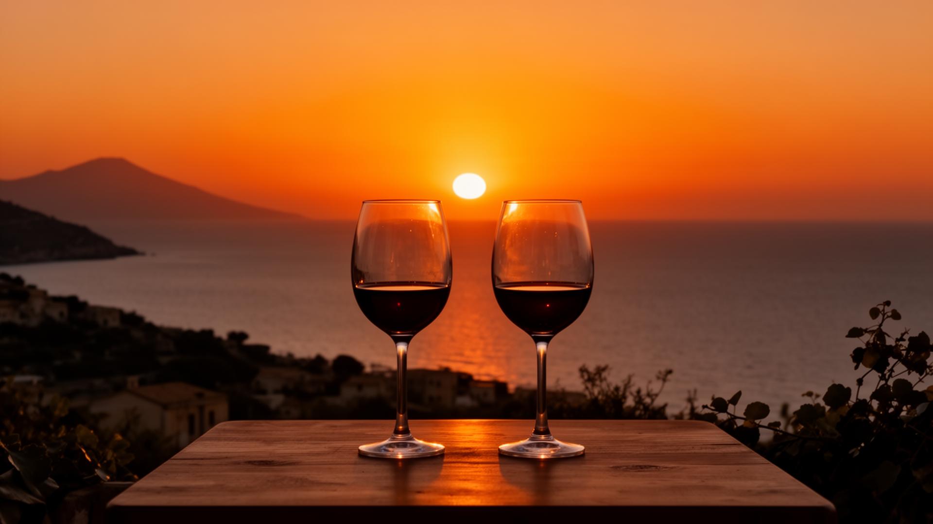 Vino e Tramonto